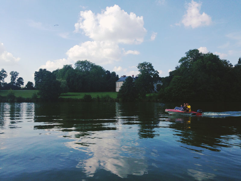 Balade en bateau sur l'Erdre