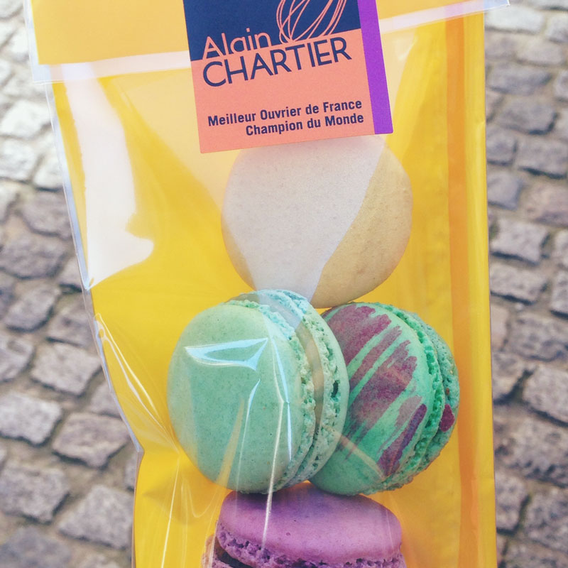 Les macarons d'Alain Chartier à Vannes