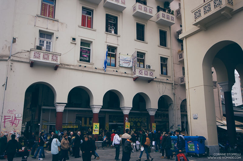 Marché de Thessalonique