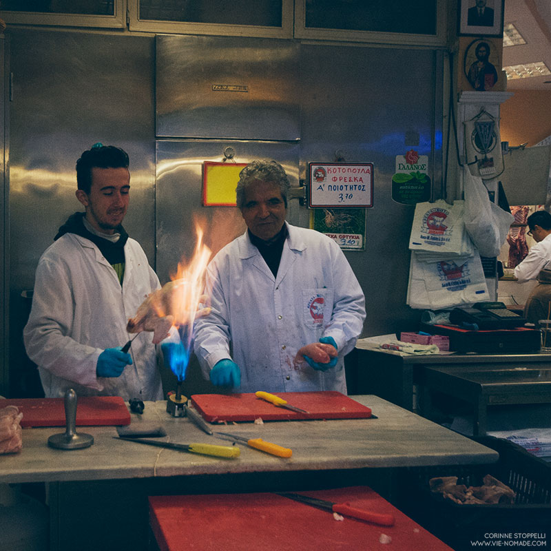 Marché de Thessalonique