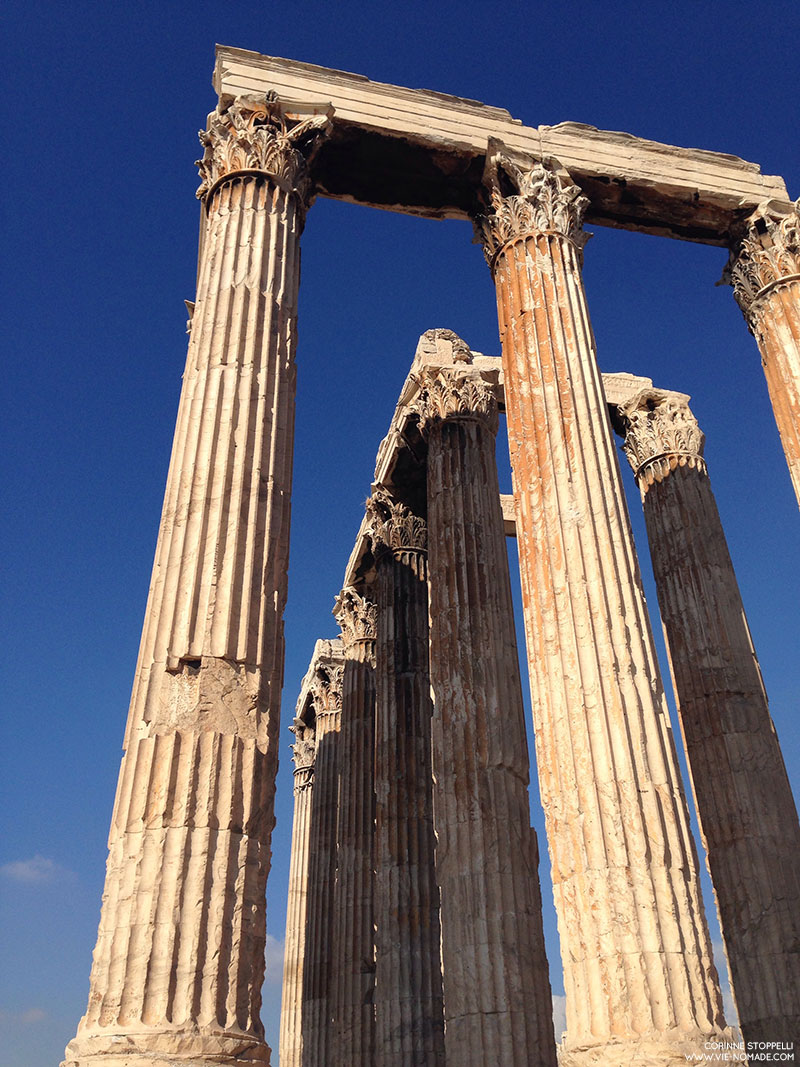 Olympieon, temple de Zeus à Athènes