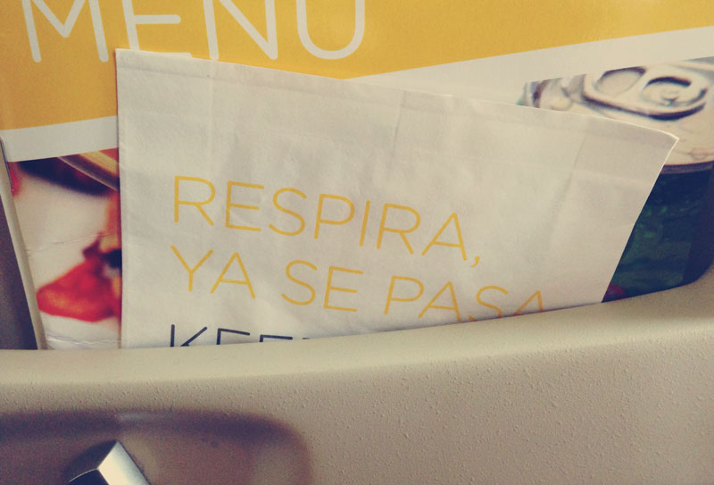 Romance en avion