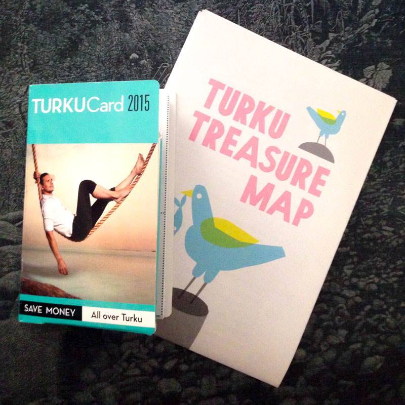 Turku Card et Treasure Map