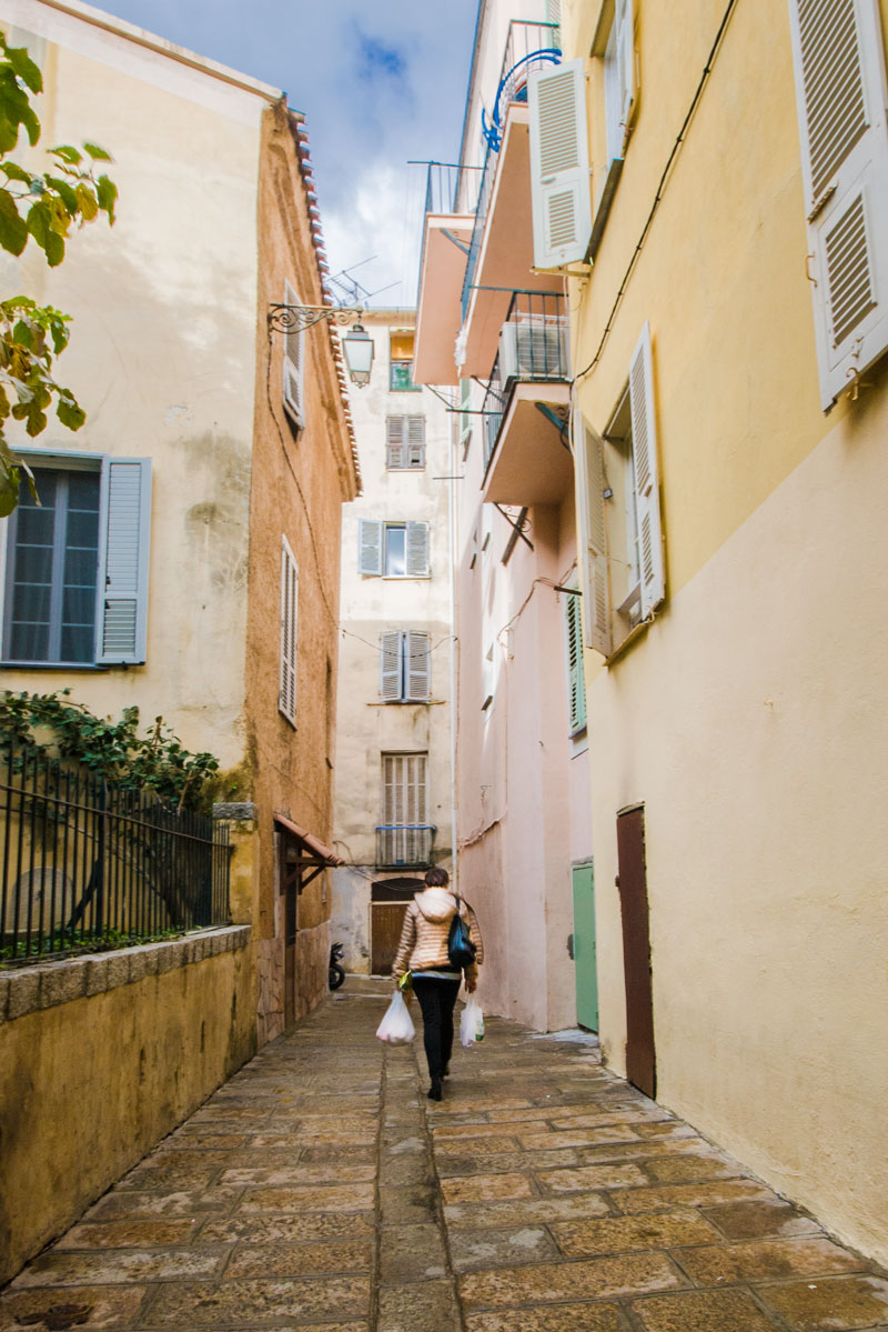 Une rue d'Ajaccio