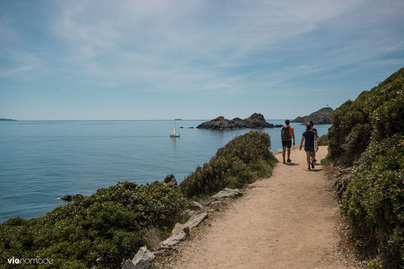 Îles Sanguinaires, randonnée