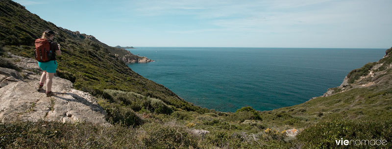 Vue du Sentier des Douaniers, Corse