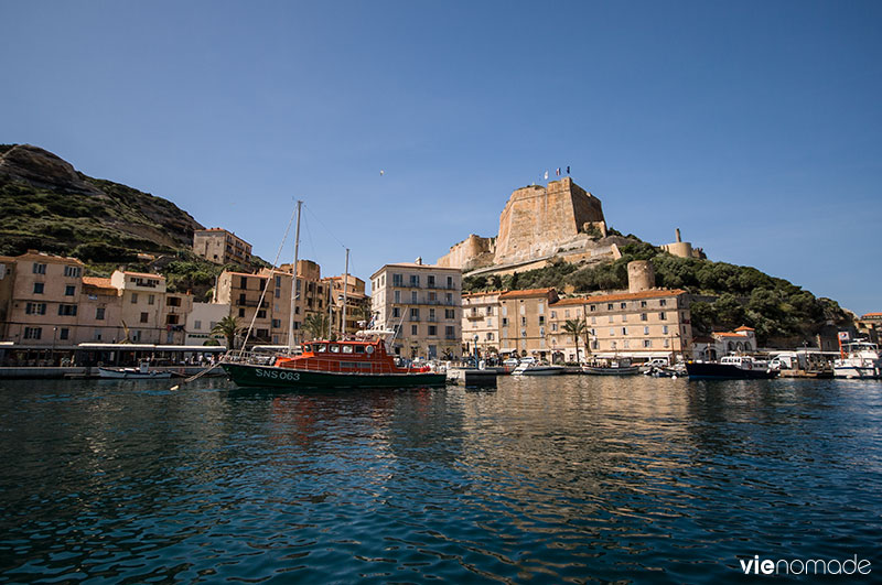 Balade en bateau à Bonifacio