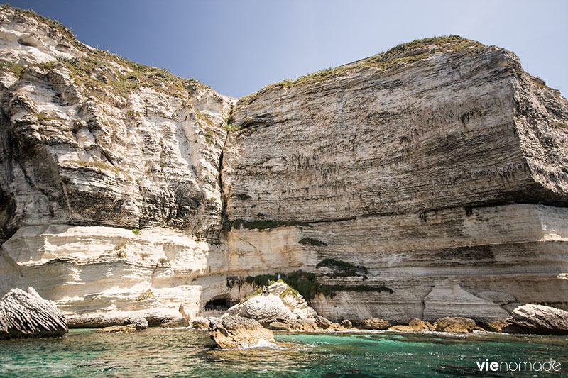 Balade en bateau à Bonifacio