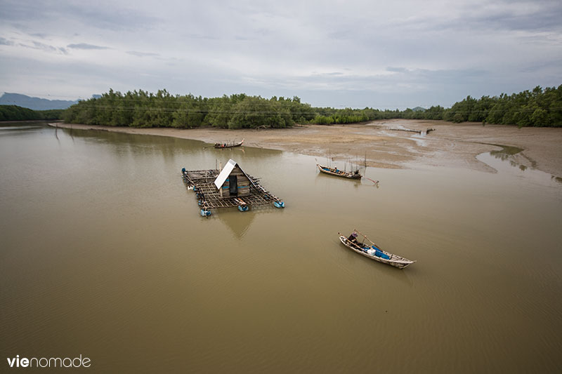 Pêcher à Bang Pat, Thaïlande