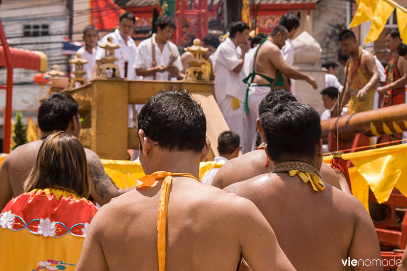 Festival Végétarien à Takua Pa, Thaïlande