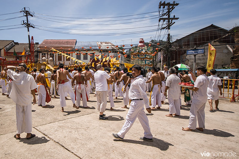 Festival Végétarien à Takua Pa, Thaïlande