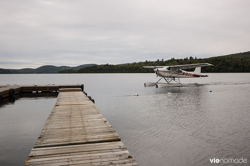 Survol de Sacacomie en hydravion