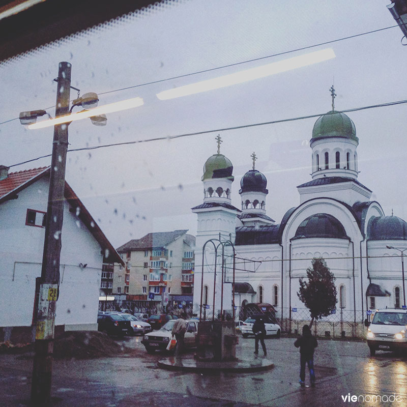 Blaj, arrêt en train entre Cluj-Napoca et Sighisoara