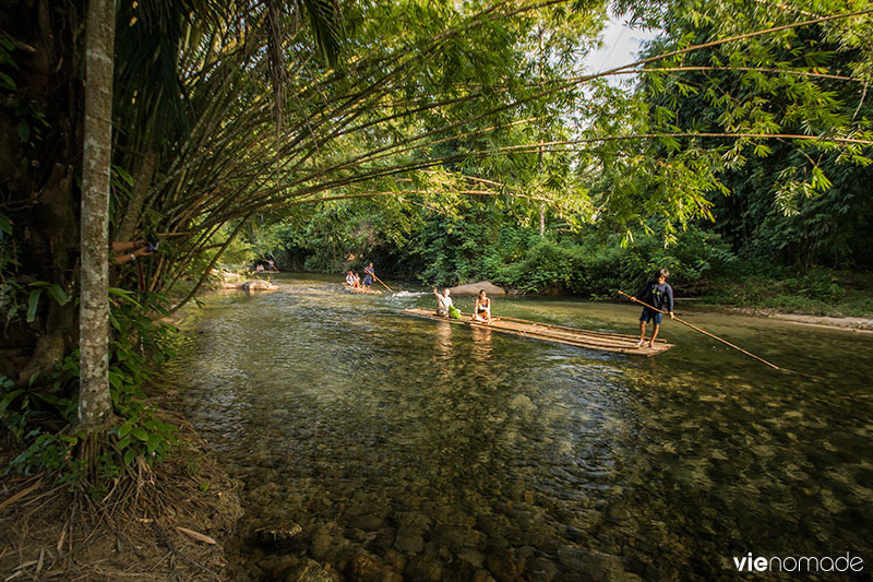 Bamboo Rafting