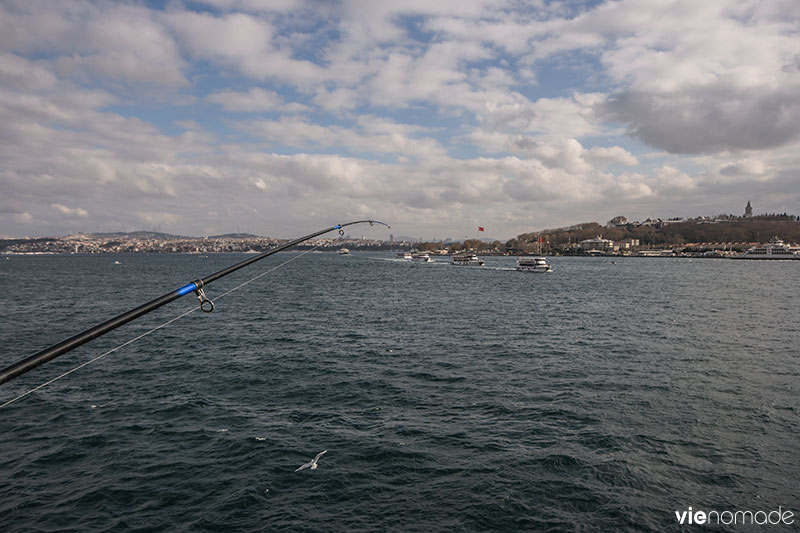 Pêcheurs du Pont Galata, Istanbul