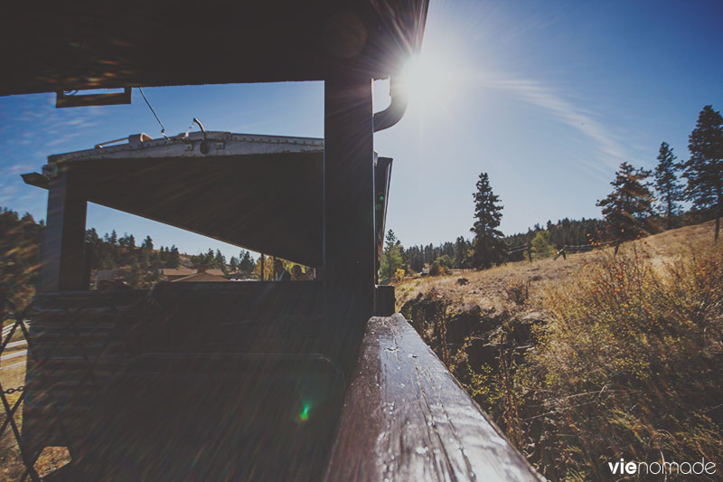 Kettle Valley Steam Railway dans l'Okanagan