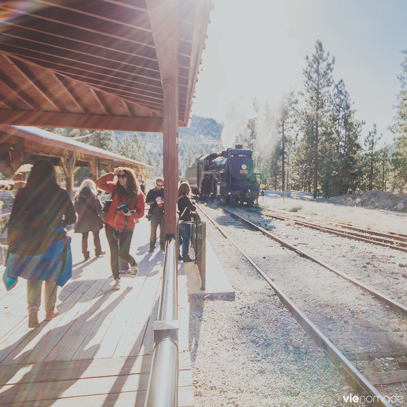 Le train à vapeur de Kettle Valley