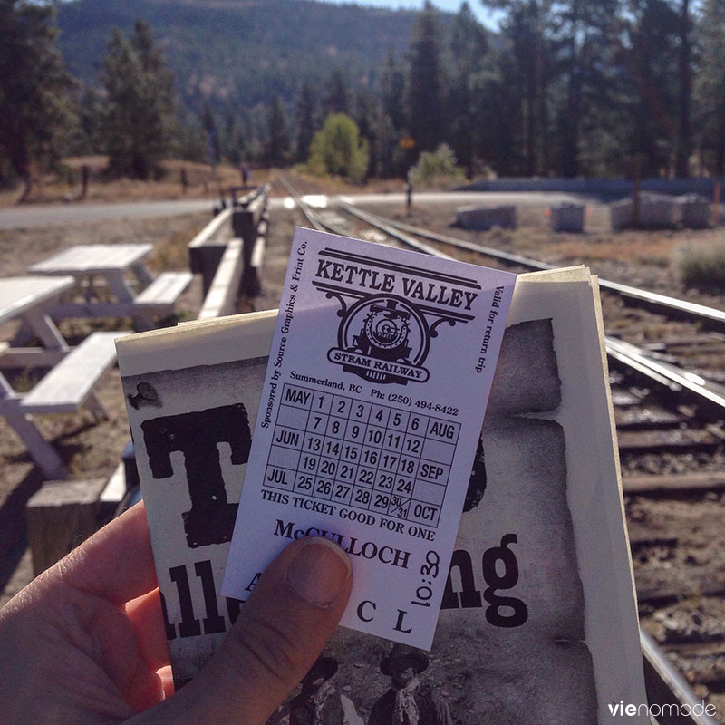 La Kettle Valley Steam Railway