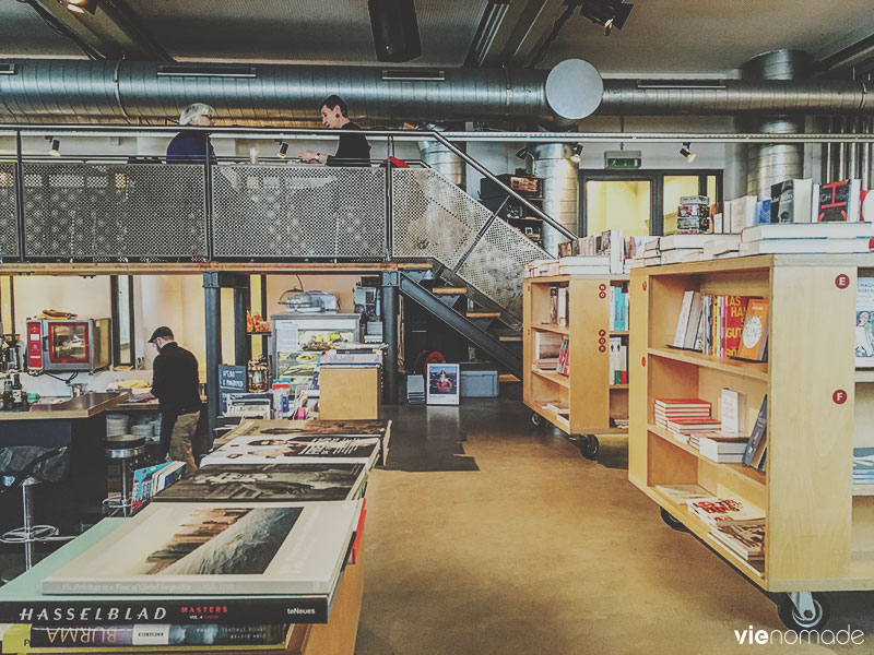 Sphères café-librairie à Zürich