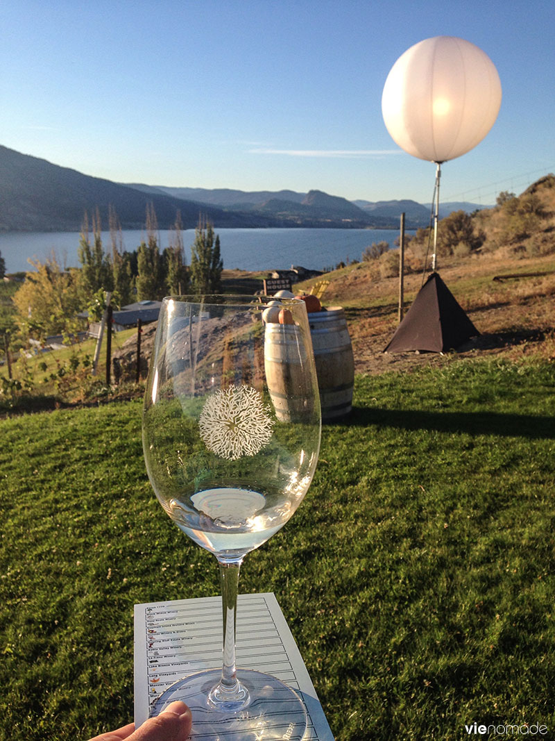 Domaine Poplar Grove dans l'Okanagan