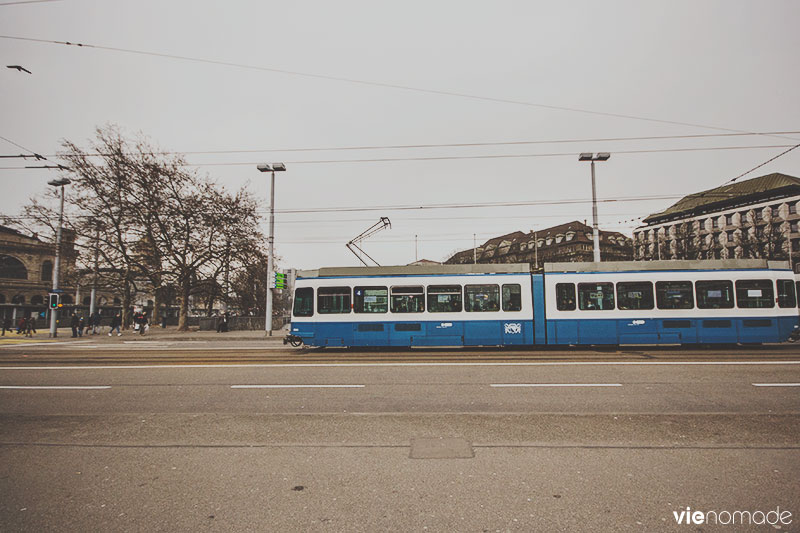 Tramway à Zürich