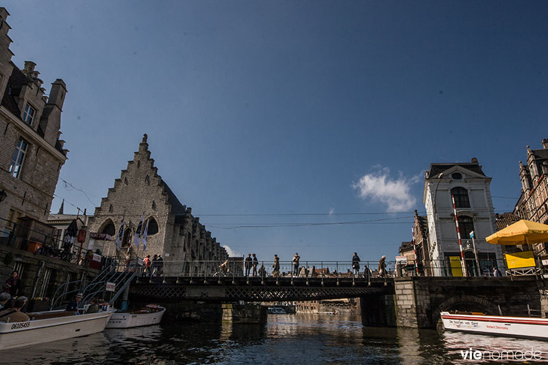 Balade en bateau à Gand