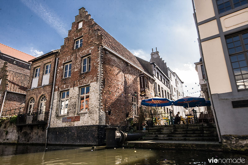 Balade en bateau à Gand