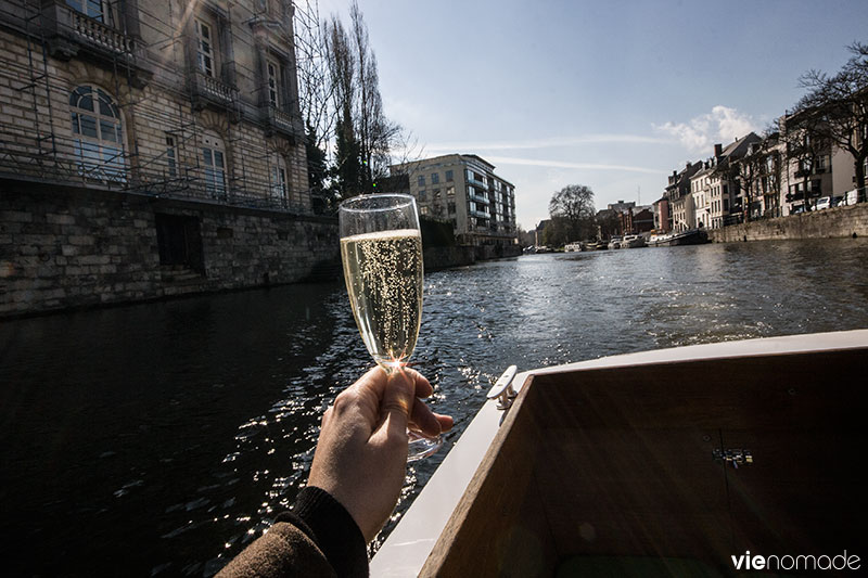 Balade en bateau à Gand