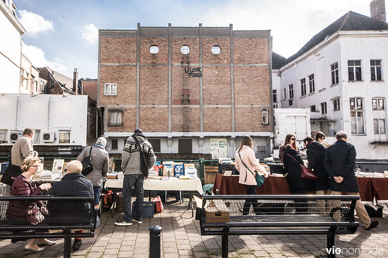 Marché au livres, Gand