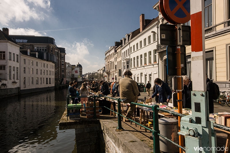 Marché au livres, Gand