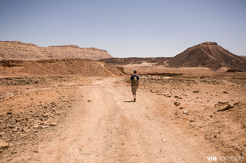 Randonnée autour de Mitzpe Ramon, Israël