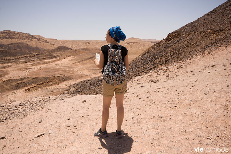 Randonnée dans le désert du Néguev, Israël