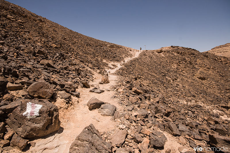 Randonnée dans le désert du Néguev, Israël