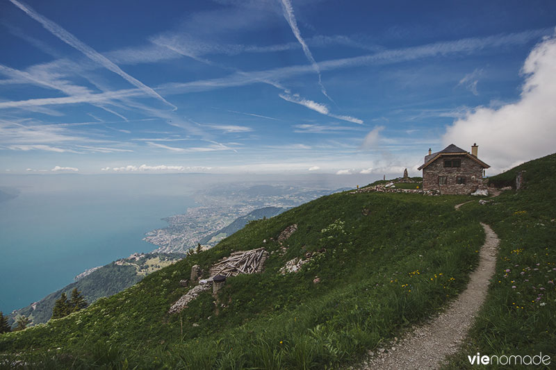 Chalet Sautodoz, aux Rochers de Naye, Suisse