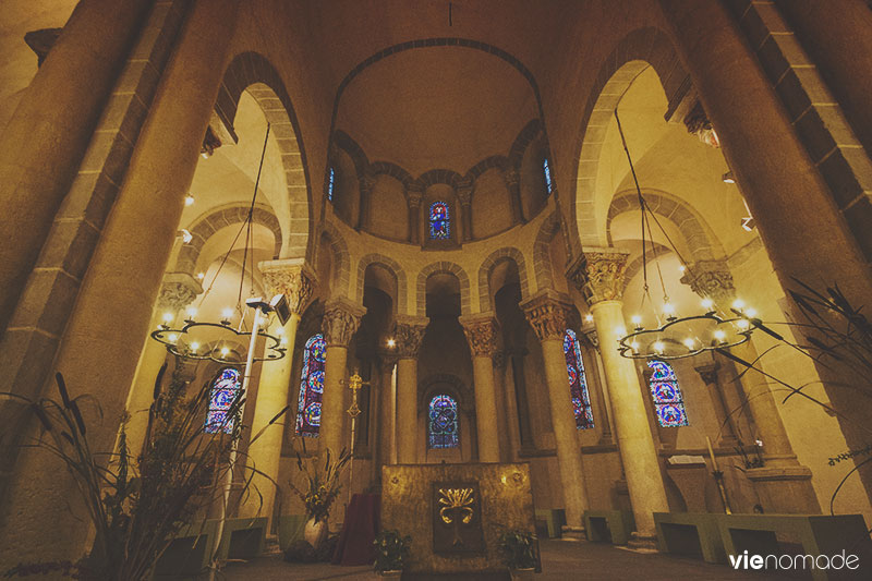 Eglise romane en Auvergne