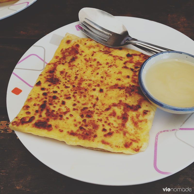 Roti, spécialité de Thaïlande