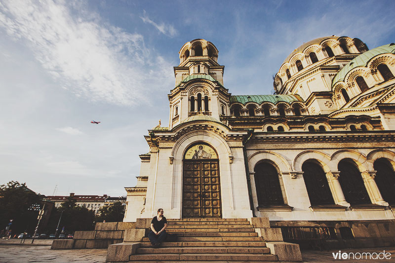 Cathédrale Alexander Nevski à Sofia, en Bulgarie