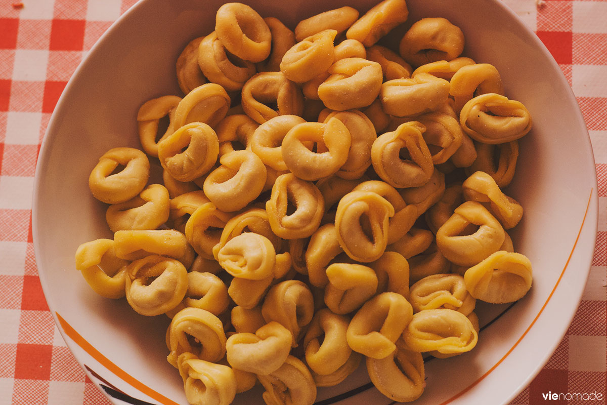 Tortellinis frais à l'oeuf