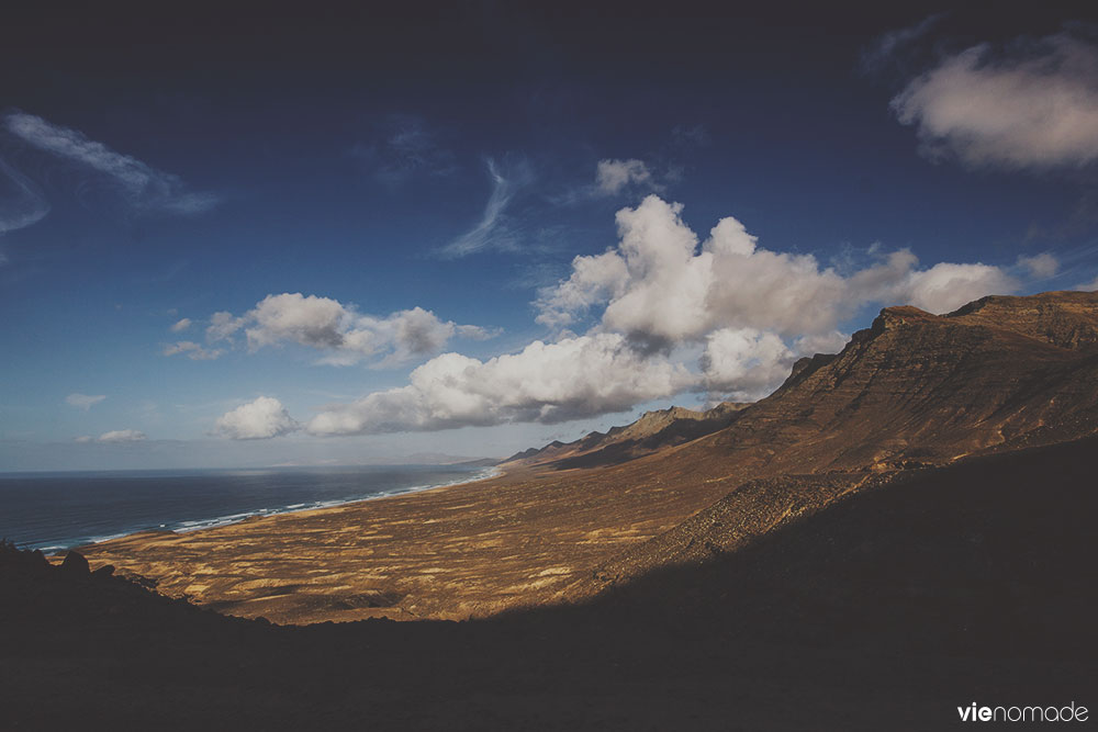 Plage de Cofete et caldera, Pico de Zarza