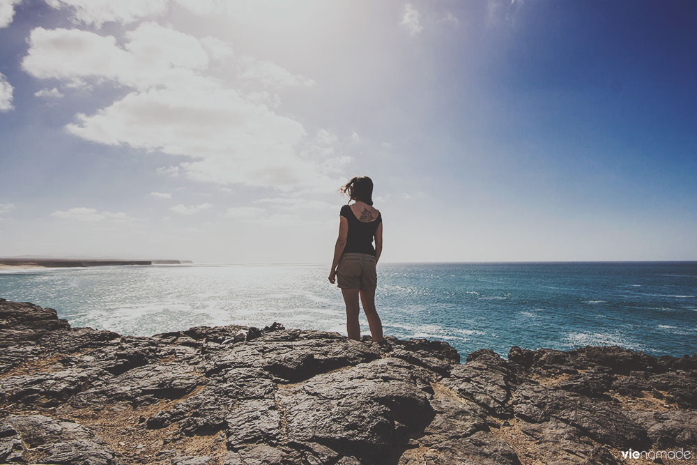 Les falaises de El Cotillo