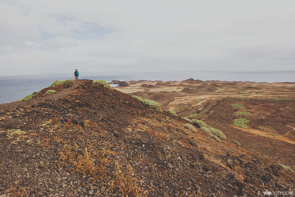 La Caldera, point culminant de l'Isla de Lobos, Fuerteventura