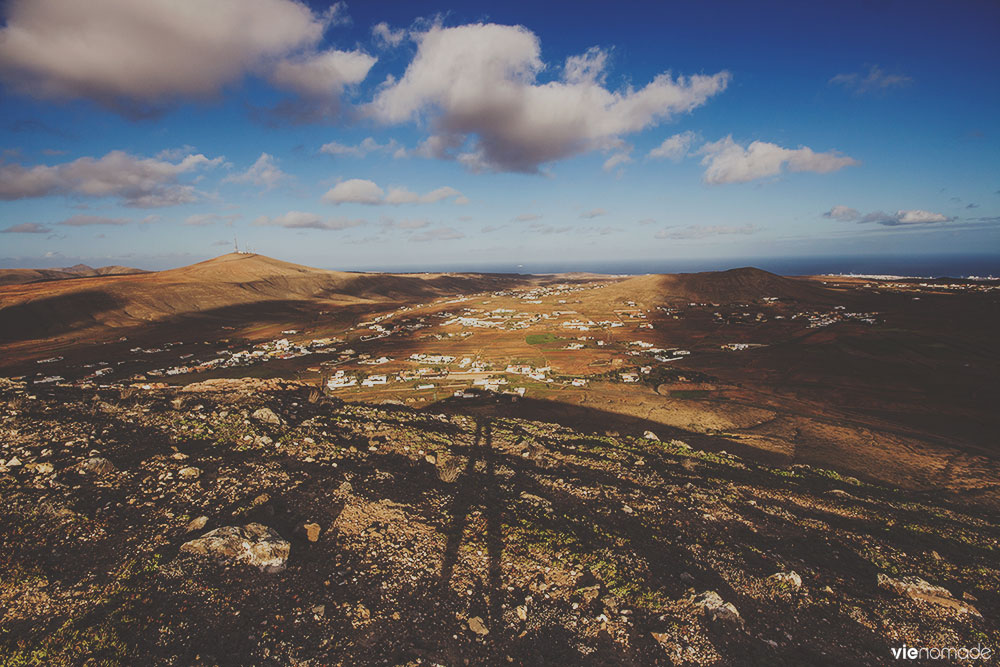 Randonnée sur la montagna Temejereque à Tetir