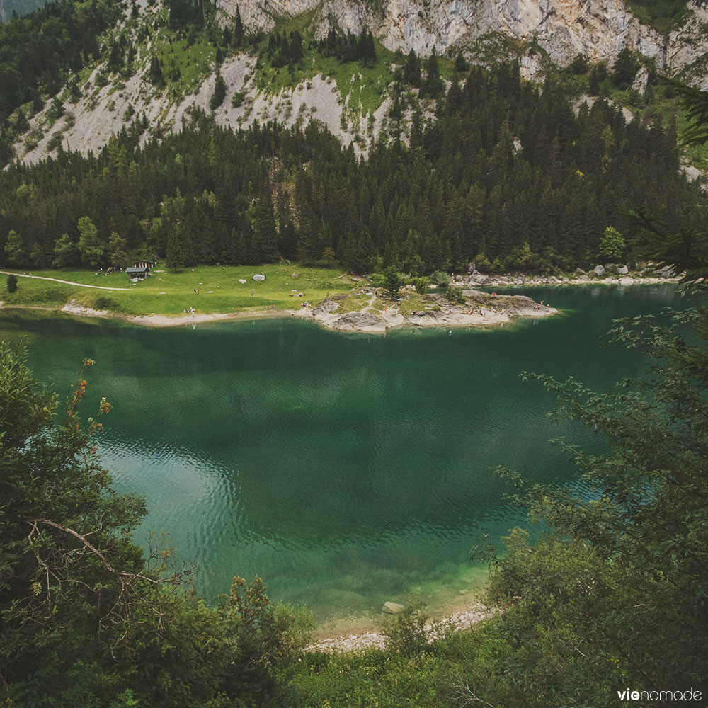 Balade au Lac Taney, Suisse