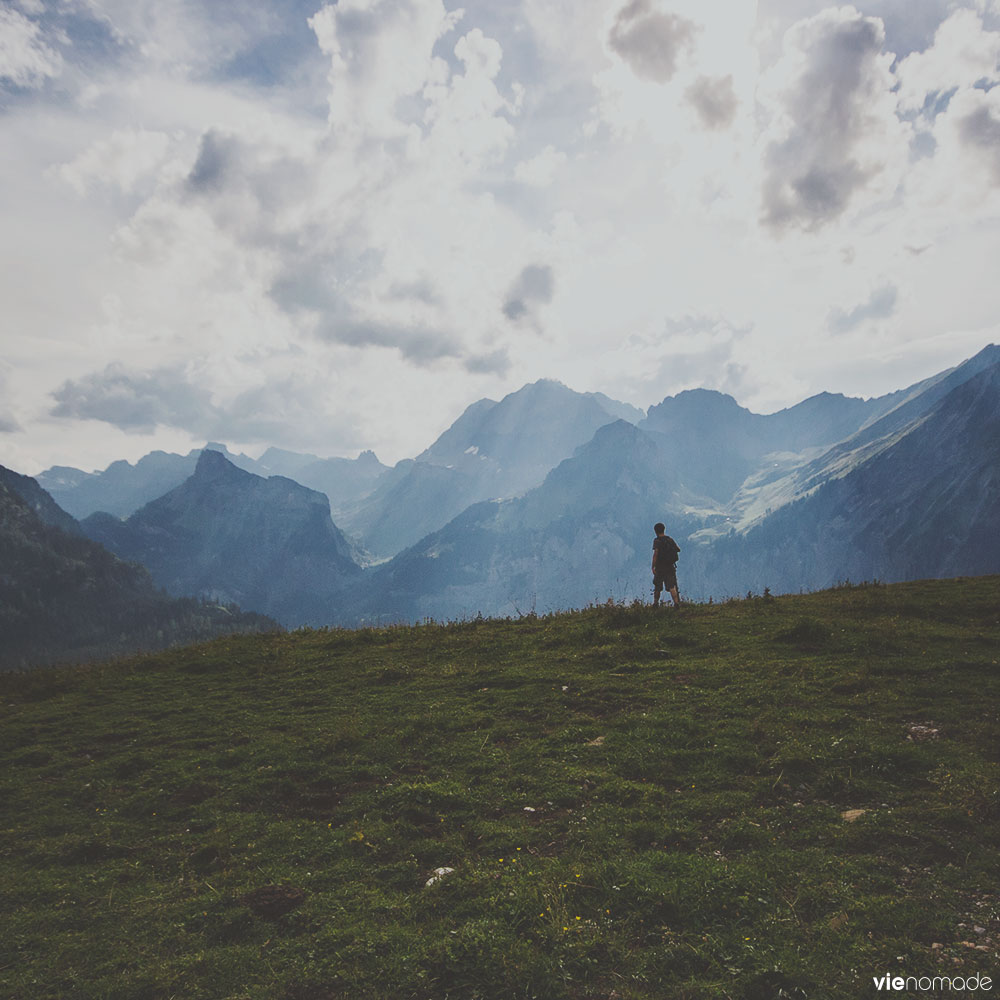 Balade en Suisse: lac d'oeschinen