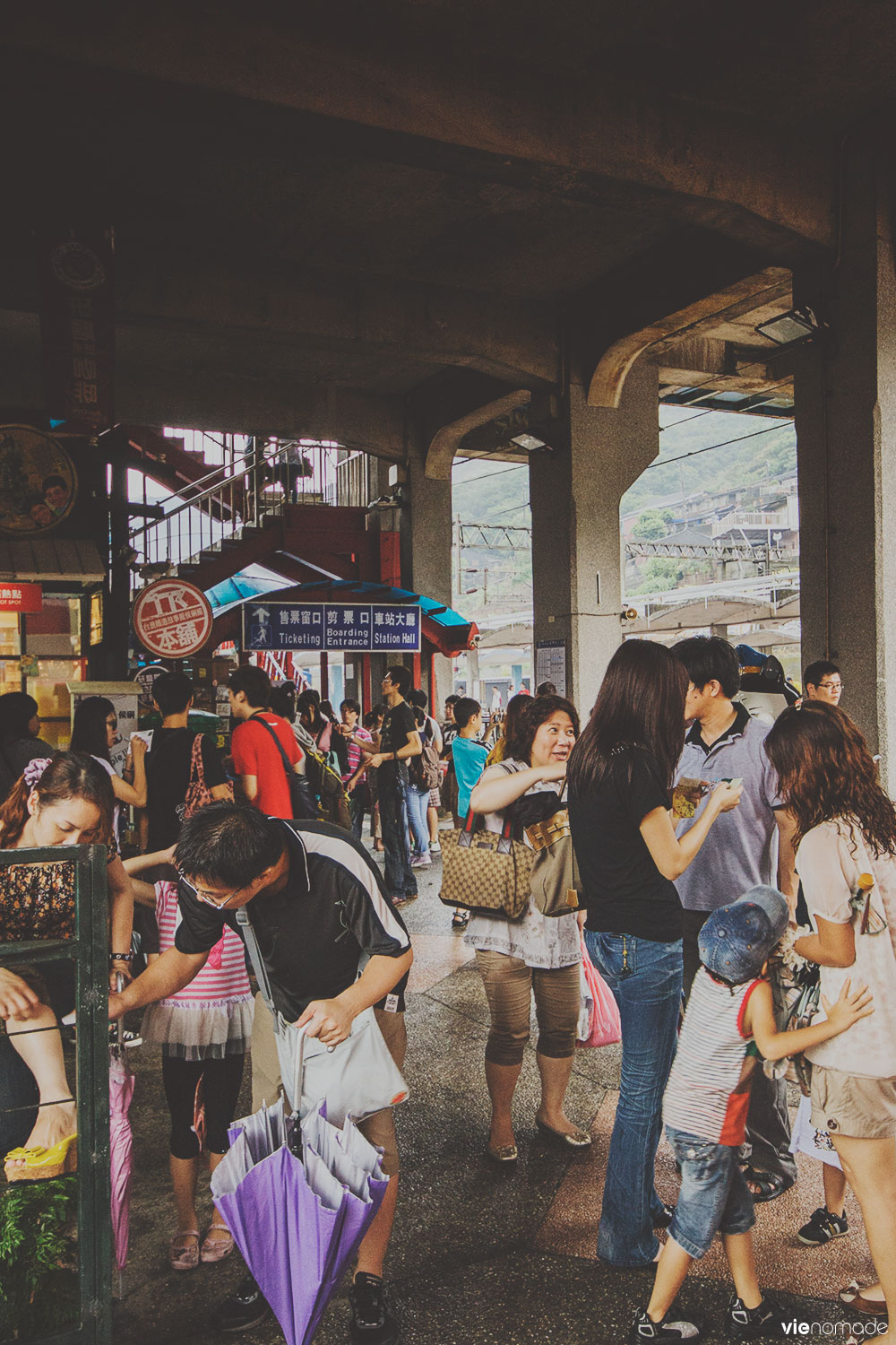 Gare d'Houtong, Taïwan