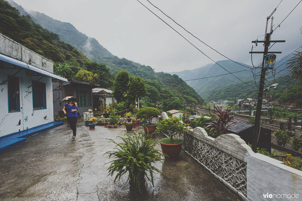 Village d'Houdong ou Houtong, à Taïwan