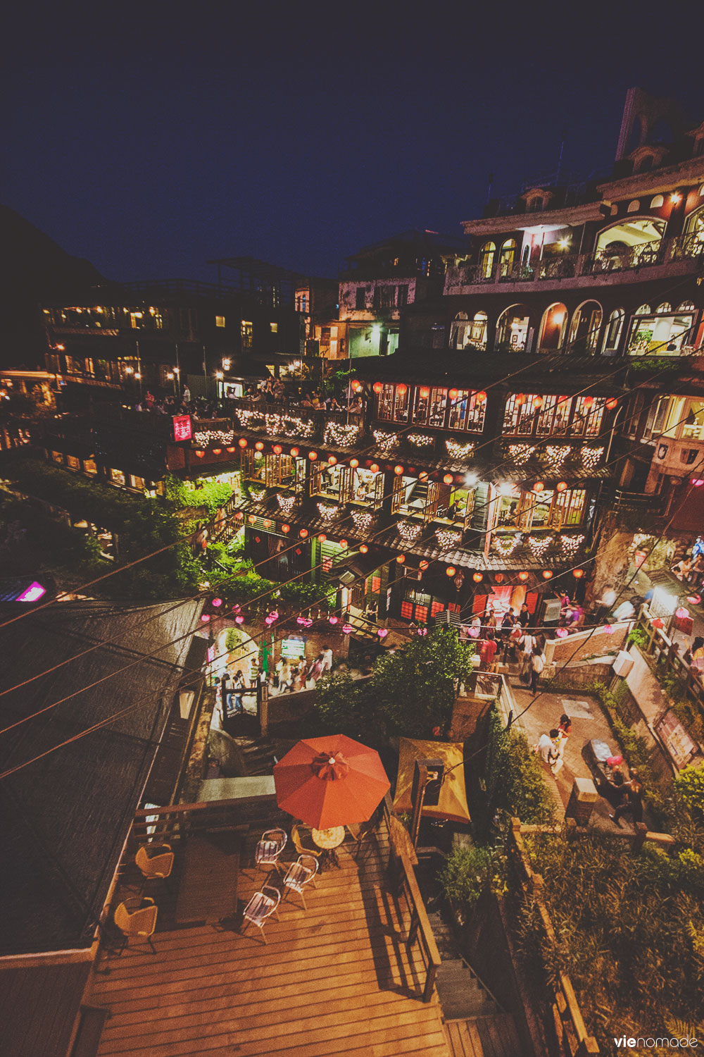 Les terrasses à lanternes de Jiufen