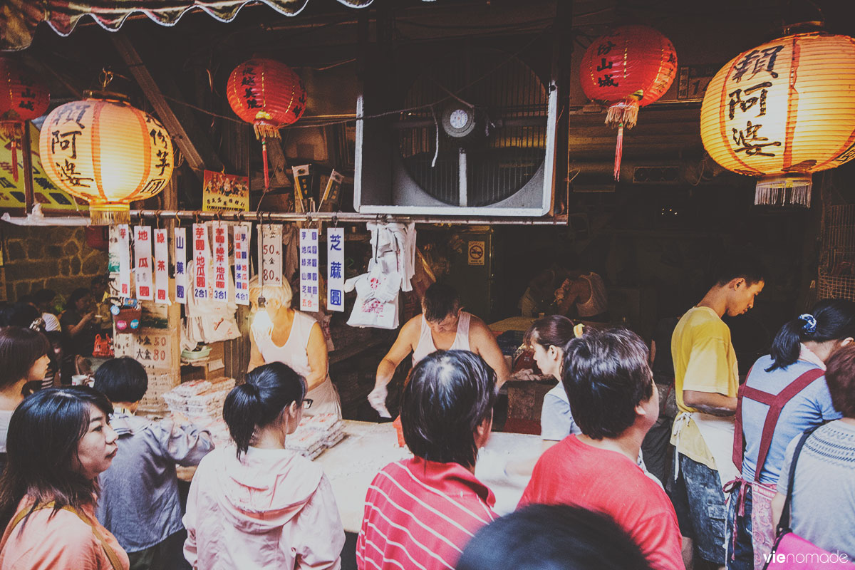 Le marché de Jiufen, Taïwan