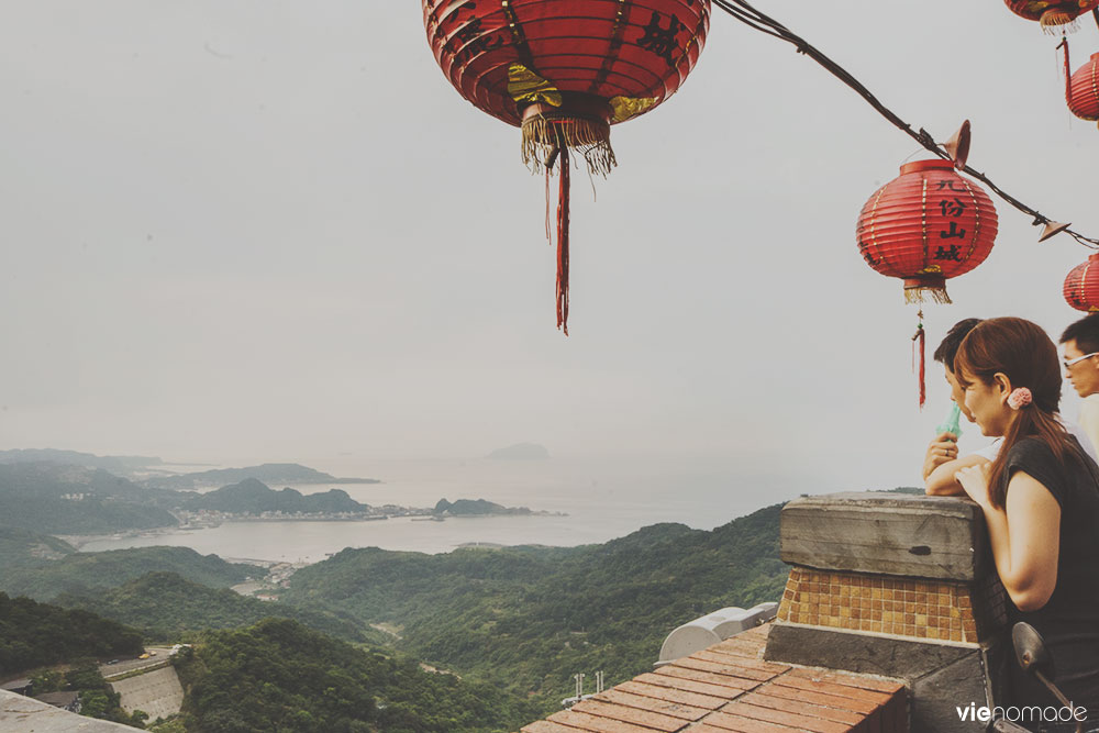 Les lanternes de Jiufen, Taïwan