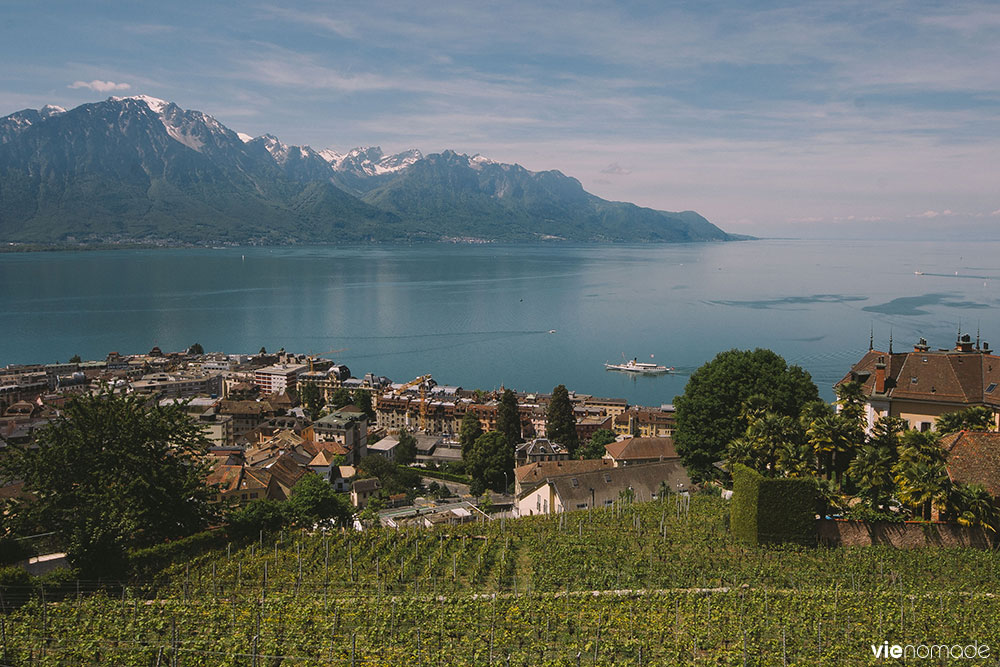 Randonnée and la région de Montreux Riviera